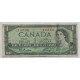 CANADA 1954 BILLETTE DE 1 DÓLAR